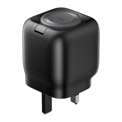 Havit UC250 35W 3 in 1 GaN Travel Charger with Type-C Retractable Cable, UC250(UK Plug)