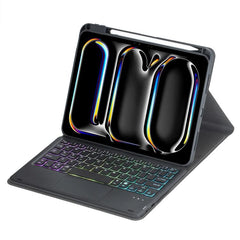 360-degree Rotation Backlight Bluetooth Keyboard Leather Tablet Case with Touchpad, For iPad Pro 11 2025 / 2024, For iPad 2025 / 2022