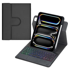 360-degree Rotation Backlight Bluetooth Keyboard Leather Tablet Case with Touchpad, For iPad Pro 11 2025 / 2024, For iPad 2025 / 2022