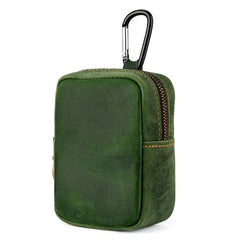 Crazy Horse Genuine Leather Outdoor Sports Waist Pouch Coin Purse