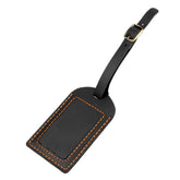 Crazy Horse Genuine Leather Luggage Tag Boarding Pass Card Holder