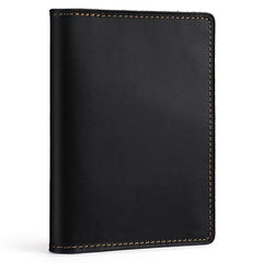 Vintage Genuine Leather Passport Holder Simple Card Bag Wallet