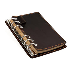 Vintage Genuine Leather Notebook Detachable Loose-Leaf Travel Account Book