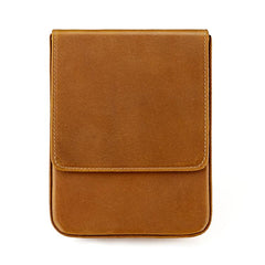 Crazy Horse Leather Pull Out Fountain Pen Cap