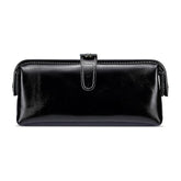 Oil Waxed Leather Toiletries and Cosmetic Tool Storage Bag