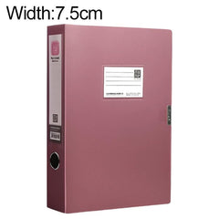 PP Thickened A4 Foldable File Storage Box, 7.5cm
