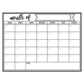 Monthly Plan Magnetic Refrigerator Message Board, 21x28cm, 42x29.7cm