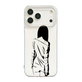 Transparent Frame IMD Cream Phone Case, For iPhone 18 Pro / 17 Pro, For iPhone 18 Pro Max / 17 Pro Max, For iPhone 17e / 16e, For iPhone 17