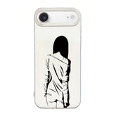 Transparent Frame IMD Cream Phone Case, For iPhone Air, For iPhone 16 Pro Max, For iPhone 16 Pro, For iPhone 16 Plus
