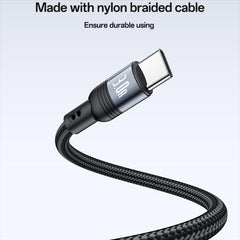 Yesido CA203 4 in 1 USB and Type-C to Type-C, 8 Pin, Micro USB 12W Multi-functional Charging Cable, Length: 1.2m