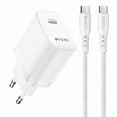Yesido YC105 PD20W Type-C Charger Set with 1m Type-C to Type-C Data Cable, YC105