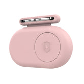XDcase Waterproof Silicone Protective Case with Brooch, 1PC (Pink), 1PC (Starlight), 1PC (Black), 1PC (Blue)