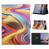 Litchi Texture Voltage Painted Vegan Leather Smart Tablet Case, For iPad Air 11 2026 / 2025 / 2024, For iPad 2025 / 2022, For iPad mini 2024 / mini 6