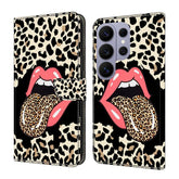 Crystal-Like Painted Vegan Leather Phone Case, For Samsung Galaxy S26 Ultra 5G