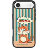 Adorable Bell Cat Pattern Magnetic Phone Case, For iPhone Air, For iPhone 16 Pro Max, For iPhone 16 Pro