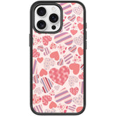 Heart Collection Pattern Magnetic Phone Case, For iPhone 15 Pro Max, For iPhone 15 Pro