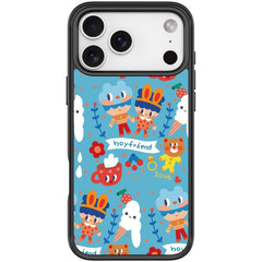 Ice Cream Pattern Magnetic Phone Case, For iPhone 17 Pro Max, For iPhone 17 Pro, For iPhone 17