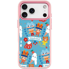 Ice Cream Pattern Magnetic Phone Case, For iPhone 17 Pro Max, For iPhone 17 Pro, For iPhone 17
