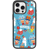 Ice Cream Pattern Magnetic Phone Case, For iPhone 15 Pro Max, For iPhone 15 Pro