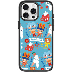 Ice Cream Pattern Magnetic Phone Case, For iPhone 15 Pro Max, For iPhone 15 Pro