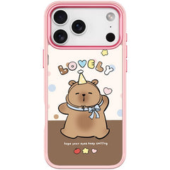 Adorable Little Capybara Pattern Magnetic Phone Case, For iPhone 17 Pro Max, For iPhone 17 Pro, For iPhone 17