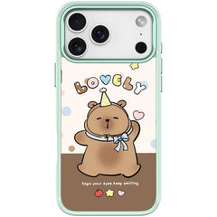 Adorable Little Capybara Pattern Magnetic Phone Case, For iPhone 17 Pro Max, For iPhone 17 Pro, For iPhone 17