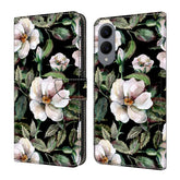 Crystal-Like Painted Vegan Leather Phone Case, For Samsung Galaxy S25 Edge 5G