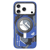 YOUNGKIT Starship Series Rotation Holder IMD TPU Magnetic Phone Case, For iPhone 18 Pro / 17 Pro, For iPhone 18 Pro Max / 17 Pro Max