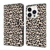 Crystal-Like Painted Vegan Leather Phone Case, For iPhone 16 Pro