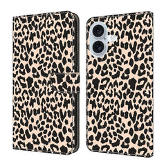 Crystal-Like Painted Vegan Leather Phone Case, For iPhone 16