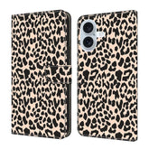 Crystal-Like Painted Vegan Leather Phone Case, For iPhone 17