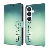 Crystal-Like Painted Vegan Leather Phone Case, For Samsung Galaxy S26 5G