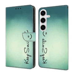 Crystal-Like Painted Vegan Leather Phone Case, For Samsung Galaxy S23 5G
