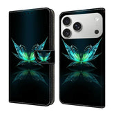 Crystal-Like Painted Vegan Leather Phone Case, For iPhone 18 Pro Max / 17 Pro Max
