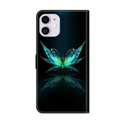 Crystal-Like Painted Vegan Leather Phone Case, For iPhone 11