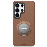 YOUNGKIT Technology Skin Series Rotation Holder Magnetic Phone Case, For Samsung Galaxy S26 Ultra 5G