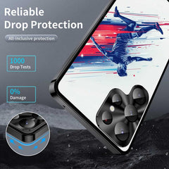 Metal Frame UA Color Printed Magnetic Shockproof Phone Case, For Samsung Galaxy S24 Ultra 5G