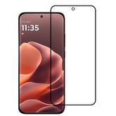High Aluminum Full Screen Silk Printing Tempered Glass Film, Support Fingerprint Unlocking, For Motorola Edge 70 Pro+ 5G, For Motorola Edge 5G 2026, For Motorola Moto G87 5G