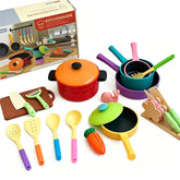21pcs / Set Children Pretend Play Simulation Kitchenware Set