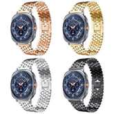 4 Pack xDfind Fish Scale Texture Metal Watch Band, For Galaxy Watch Ultra / Ultra 2025, For Galaxy Watch8 / 8 Classic