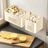 Kitchen Refrigerators No-drill Magnetic Storage Rack, 2pcs / Set, Large Box, Small Box