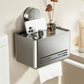 No-drill Vacuum Suction Cup Toilet Holder, Grey Paper Box, White Paper Box, Tissue Box Holder, Dual Tissue Box Holder, Roll Paper Holder, Roll Paper Holder with Lid, Extended Tissue Box Holder, Carbon Steel Dual Tissue Box Holder