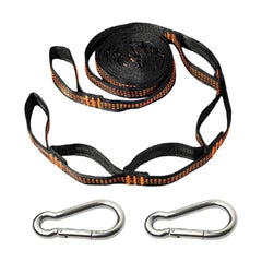 Multi-Purpose Colorful Swing Rope Outdoor Camping Adjustable Loop + Quick Buckle Set 2pcs