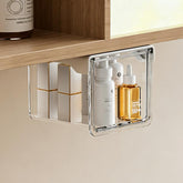 Self Adhesive Transparent Pull-Out Drawer Style Storage Box, 10x10x8.5cm, 15x10x8.5cm, 21.5x10x8.5cm