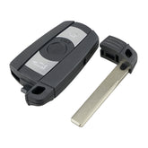Car Key KR55WK49127 868Mhz for BMW CAS3 3-button, For BMW CAS3