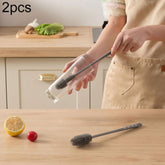 Silicone Bottle Brush Household Cup Cleaning Brush 2pcs, 26cm