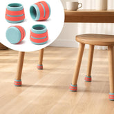 4pcs / Set Non-slip Silicone Table Chair Leg Caps