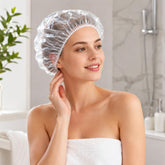 100pcs/Pack Disposable Shower Caps, Portable Waterproof Head Covers, 100pcs/Pack