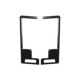 Car Carbon Fiber Center Ventilation Exhaust Decorative Sticker for Nissan 350z 2006-2009, Center Ventilation Exhaust