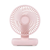 D606 4W USB Rechargeable Portable Four-speed Adjustable Desktop Fan, USB